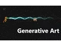 Processing Generative Art Metroid Particles