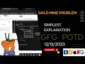 Gold Mine Problem gfg potd today POTD GFG Problem of the Day C CodeThurst