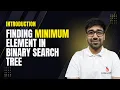 DSA in Python Course - Minimum Element in BST GFG Practice Part 170 Hindi