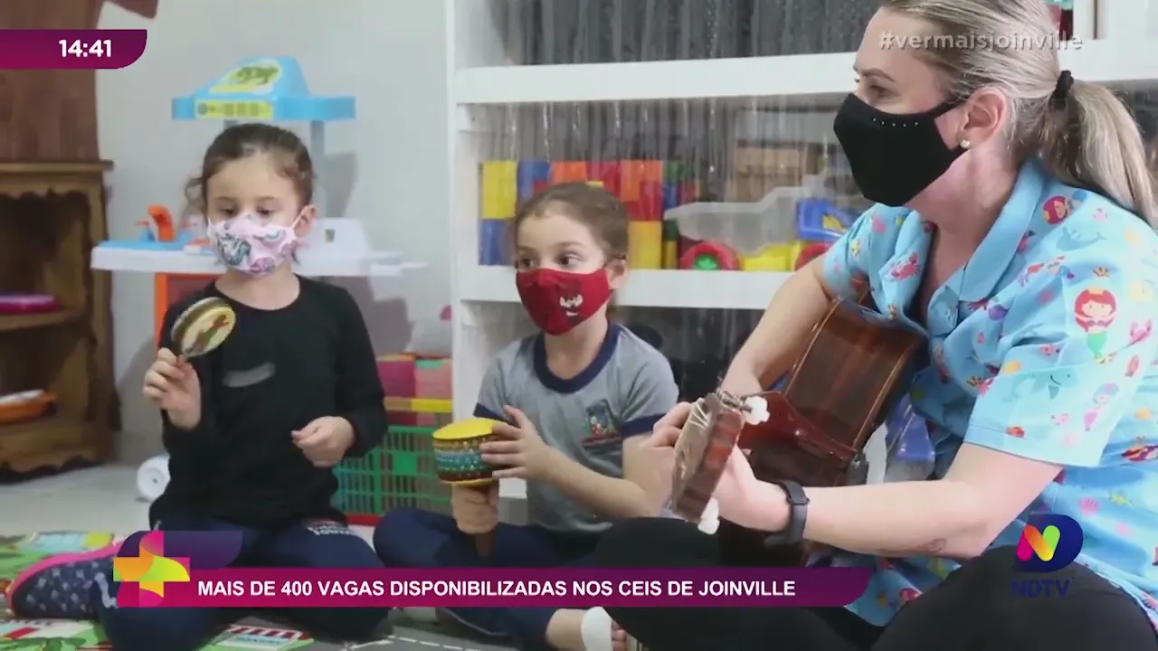 Mais de 400 vagas disponibilizadas nos CEIs de Joinville