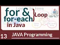 for and for - each loop java programming for beginners in Amharic 2022