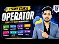 Python Operators Explained in Hindi Arithmetic Comparison Logical More