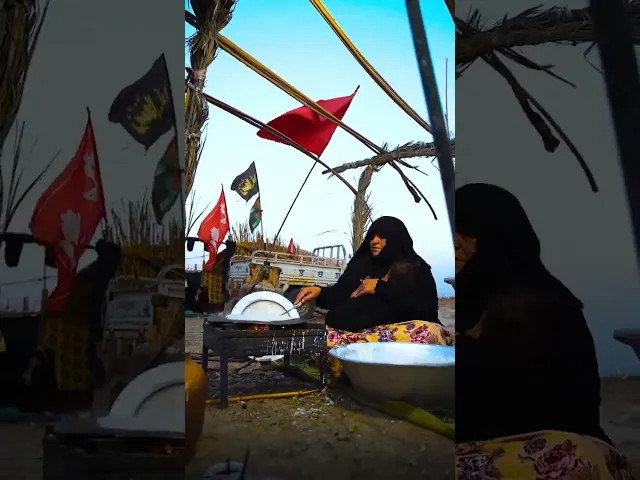 ⁣⭕️ متخذًا أحد طرقات المارة في مدينة السماوة..