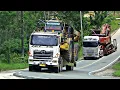 Download Lagu Perjuangan Truck Truck Muatan beban berat!!Melewati Tanjakan Berbahaya Gunung kubur Kalimantan timur