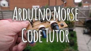 Arduino based Morse Code tutor - Ham radio projects