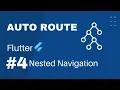 Flutter Nested Navigation with Auto Route