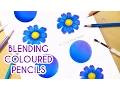 4 WAYS TO BLEND COLOURED PENCILS Blending Coloured Pencils for Smooth Shading
