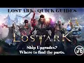 Lost Ark Quick Guide - Upgrading Your Ship