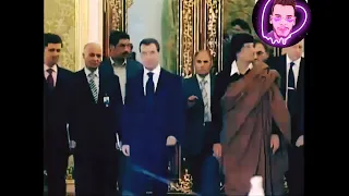 راجل دولة  هيبة ملك ملوك إفريقيا معمر القذافي  دندنها
