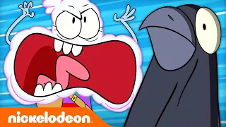 parkers epic showdown with a bird middlemost post nicktoons