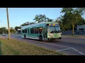 Westbound DDOT bus 2013 XD40 NFI 2020 on Route 27 Joy to Redford Plaza 60FPS