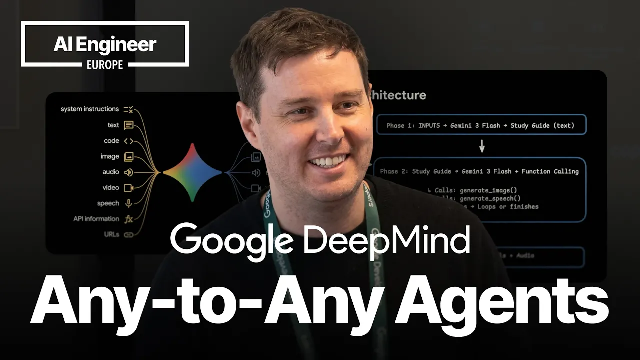 Any-to-Any: Building Native Multimodal Agents - Patrick Löber, Google DeepMind: video thumbnail