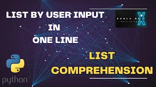 Python Basics 13 - How to create a LIST by taking USER INPUT in python