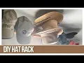 HOW TO BUILD A CLOSET HAT RACK