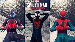 Jumping From the Highest Points in Spider-Man Miles Morales PS5 in All Suits 4K
