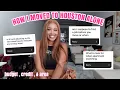 HOW TO MOVED TO HOUSTON ALONE Tips for moving out budgeting for moving credit MORE