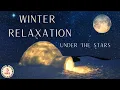 Lagu Calming Music Under the Stars | Winter Snowfall | Mindfulness | Relaxing Music