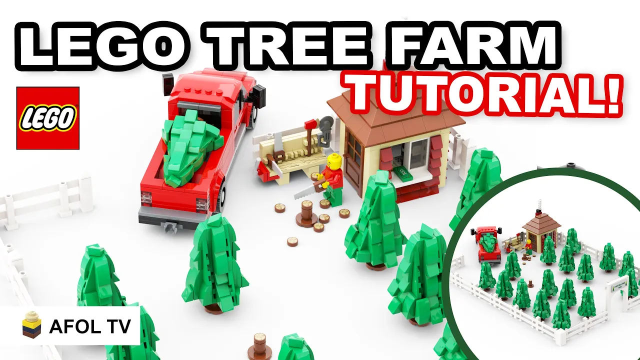 LEGO Seasonal 40338 Christmas Tree 2019 - Lego Speed Build Review. 