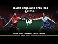 Download Lagu WHAT A MATCH!! Leong Jun Hao vs Li Shi Feng LHKO 2025
