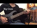 Skid Row「Big Guns」ギター弾いてみた。