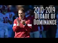 Alabama Top 50 Moments Decade of Dominance