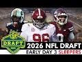 2026 NFL Draft Sleeper Prospects Part 1 Top 10 Prospects Projected To Be Drafted On Early Day 3