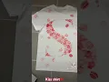 Lagu Made him a shirt with my kisses on it💋🥰#shorts #diyshirt #tshirtformen