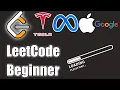 Starting LeetCode as a Complete Beginner Watch Me Solve