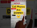 Verizon is DOWN