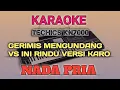 Download Lagu KARAOKE GERIMIS MENGUNDANG SAMBUNG INI RINDU VERSI KARO || NADA PRIA