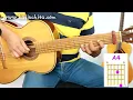 A MOUNTAIN OF STARS - Polo Montañez - Guitar TUTORIAL