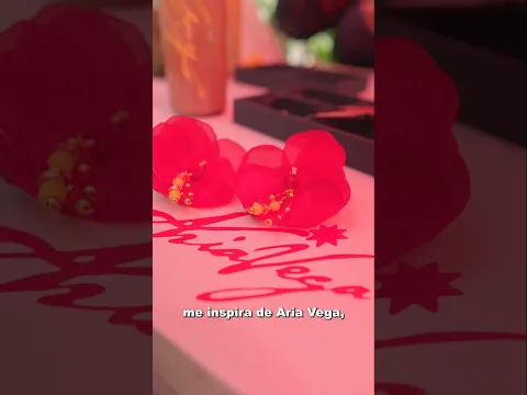 Una tarde para recordar junto a los fans de Aria Vega a través de un taller de aretes 🇨🇴 🌺🌸🌼