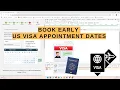 US Visa Appointment Trick Get Earlier Dates Without Waiting