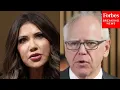 Kristi Noem Accuses Tim Walz Of Lying At Press Briefing Following Killing Of Alex Pretti
