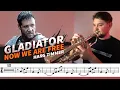 Lagu Gladiator - Now we are free | Tumpet (with Sheet Music / Notes)