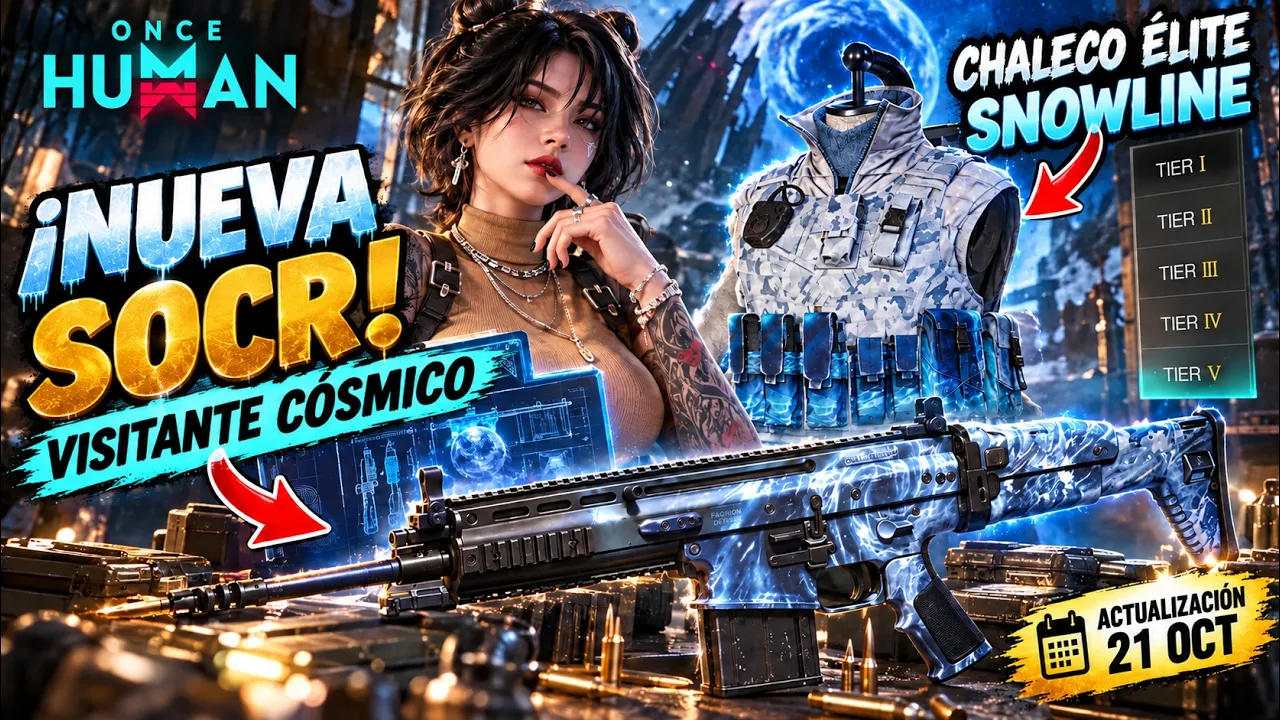 ❄️ ¡NUEVA SOCR y ARMADURA de ESCARCHA! 🥶 |  Once Human