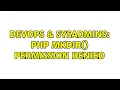 DevOps SysAdmins PHP mkdir permission denied 3 Solutions