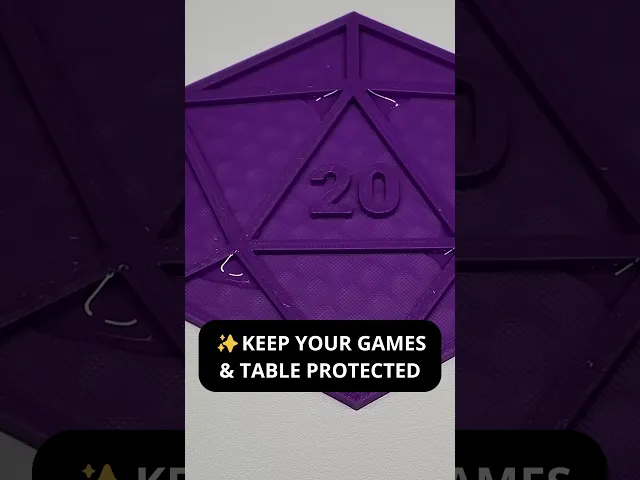d20 coaster video thumbnail