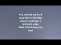 Joyner Lucas - What’s That? (Lyrics)