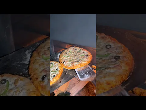 মাত্র ১৮০ টাকায় উড ফায়ার পিজ্জা Best pizza in Dhaka #food #eat #pizza #streetfood
