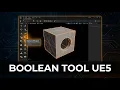 How to Make Holes in Meshes Using Boolean Tool Unreal Engine 5 7 1 Easy Method