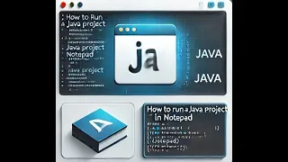 How to Run a Java Program Using Notepad and Command Prompt Beginner Tutorial