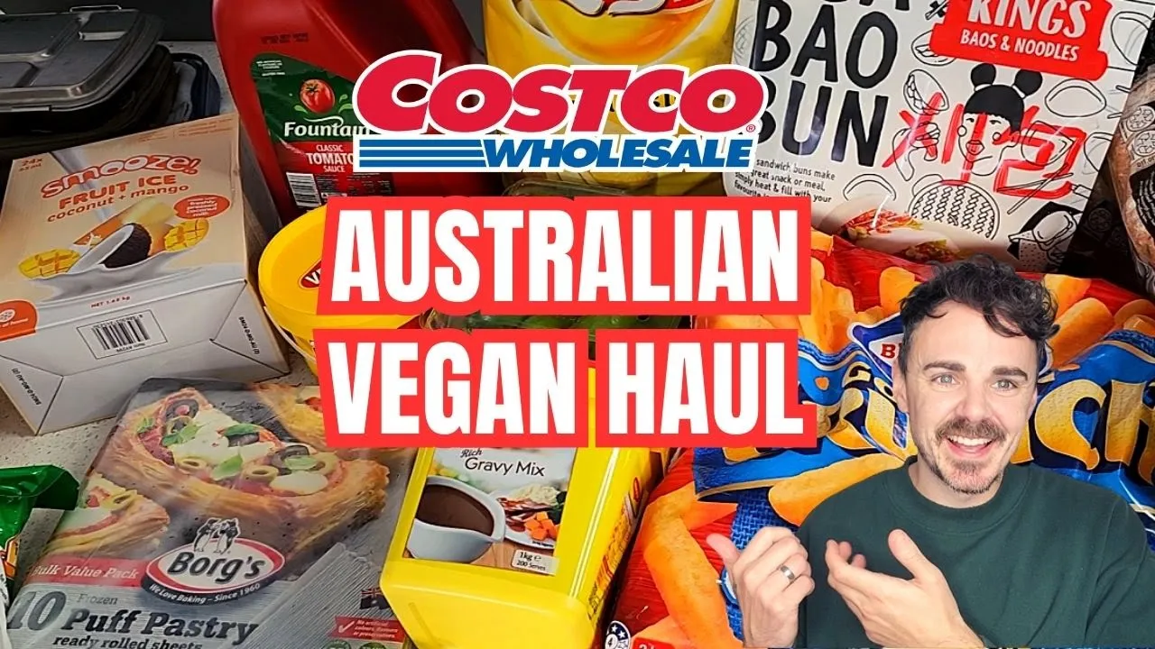 Vegan Family Monthly Costco Grocery Haul in Australia    Budget-Friendly Vegan Shopping