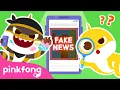 🚨 Stop and Think! | 💡 Learn Media Literacy with Thief Baby Shark | Pinkfong Official