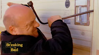 hank discovers walts rv sunset breaking bad
