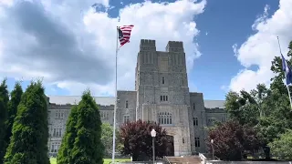 Virginia Tech Drillfield In July 