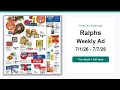 Ralphs Weekly Ad 26 - 26 Top Deals
