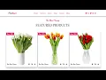 How to create responsive flower shop website using HTML CSS and JavaScript