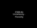 CS50 AI Uncertainty - Heredity