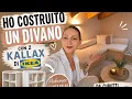 HO TRASFORMATO 2 KALLAX IKEA IN UN DIVANO MAKEOVER STANZA RELAX
